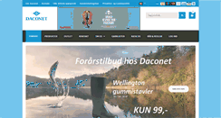 Desktop Screenshot of daconet.dk