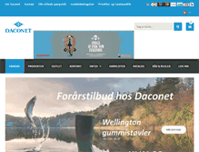 Tablet Screenshot of daconet.dk